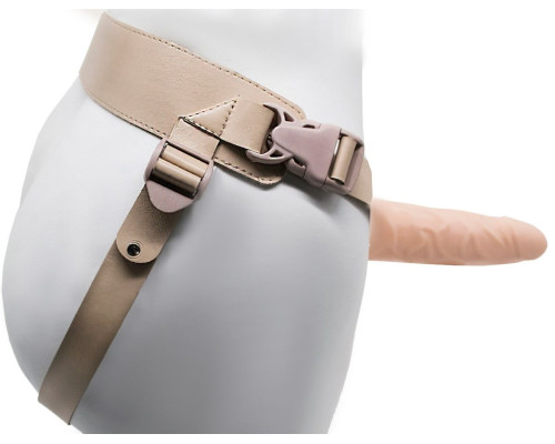 Телесный мужской парапротез MEN STYLE - 15 см.