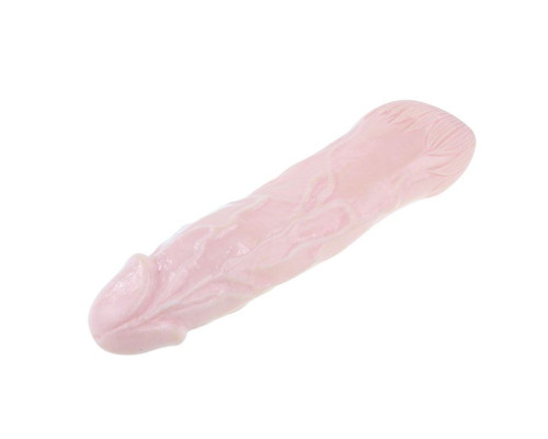 Удлиняющая насадка-фаллос Deep Love - 18,5 см.