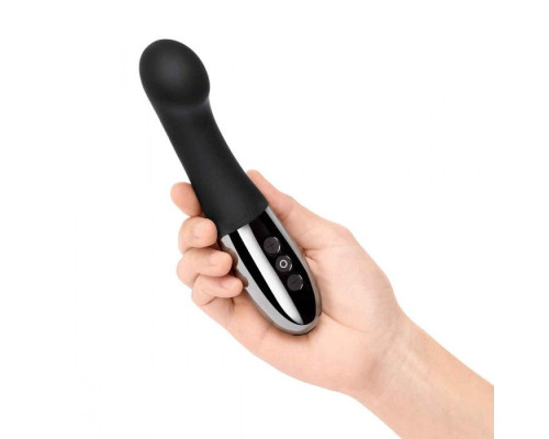 Черный стимулятор для точки G Le Wand GEE - 16,6 см.