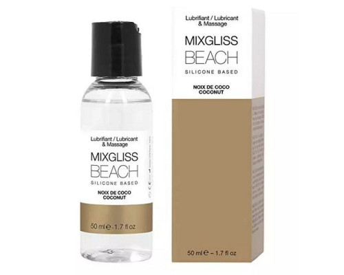 Смазка на силиконовой основе Mixgliss Beach - 50 мл.