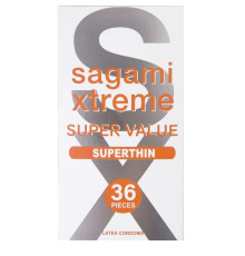 Ультратонкие презервативы Sagami Xtreme Superthin - 36 шт.