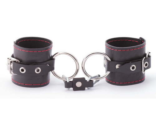 БДСМ-комплект: маленькая распорка и наручники