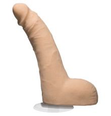 Телесный фаллоимитатор JJ Knight со съемной присоской - 22,2 см.