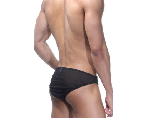 Черно-розовые трусы-слипы