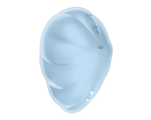 Голубой вакуум-волновой клиторальный вибростимулятор Cloud Dancer