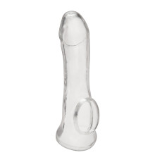 Прозрачная насадка на пенис Transparent Penis Enhancing Sleeve Extension - 15,9 см.