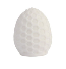 Белый мастурбатор-яйцо Male Tickler Masturbator