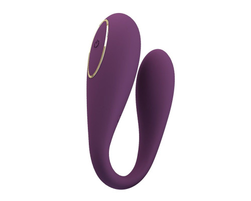 Фиолетовый вибратор для двоих August