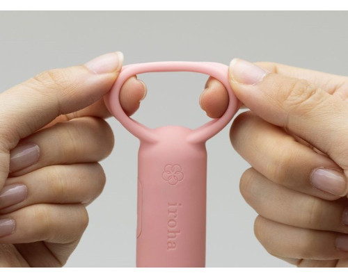 Коралловое эрекционное кольцо Iroha SVR Coral Pink