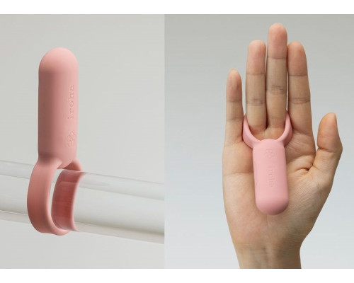 Коралловое эрекционное кольцо Iroha SVR Coral Pink
