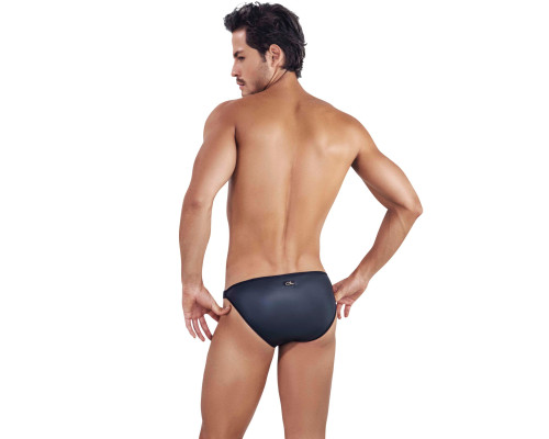 Черные мужские трусы-брифы с декоративным пояском Misty Brief