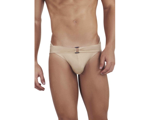 Золотистые мужские трусы-брифы с поясом Flashing Brief