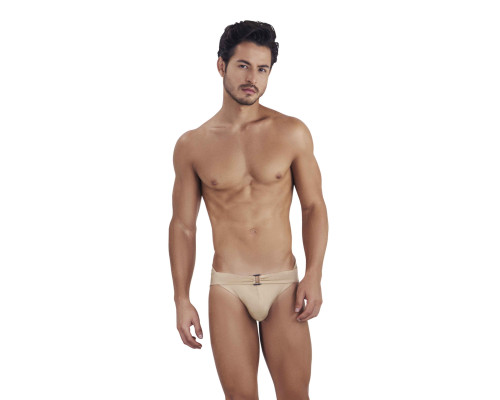 Золотистые мужские трусы-брифы с поясом Flashing Brief