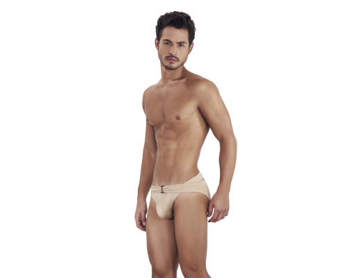 Золотистые мужские трусы-брифы с поясом Flashing Brief
