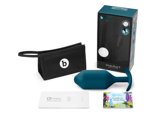 Бирюзовая пробка для ношения Snug Plug 6 - 18,5 см.