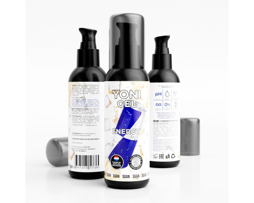 Лубрикант для орального секса SGAN со вкусом энергетика - 100 мл.