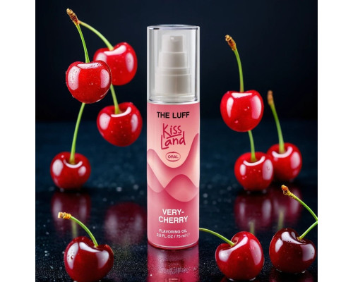 Съедобное массажное масло Kiss Land Very-Cherry - 75 мл.