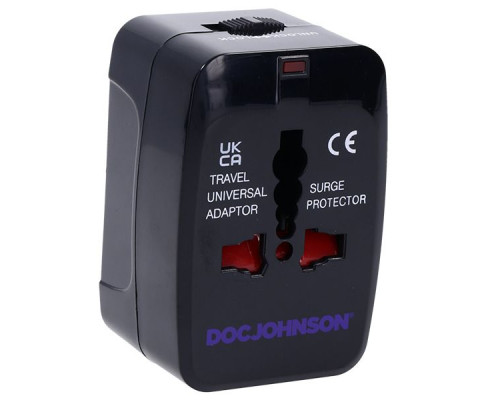 Черный жезловый вибромассажёр Merci Power Wand