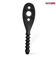 Черная силиконовая шлепалка - 30 см.