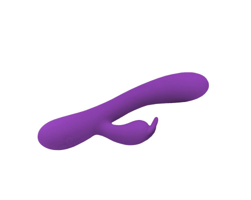 Фиолетовый вибратор-кролик Gili-Gili - 20,2 см.
