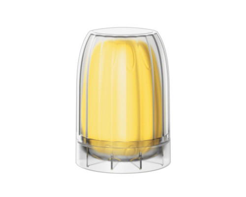 Желтый мастурбатор-яйцо Bisedze