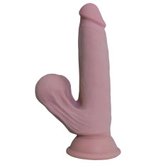 Телесный реалистичный фаллоимитатор Horney Emperor - 19,5 см.