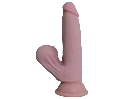 Телесный реалистичный фаллоимитатор Horney Emperor - 19,5 см.