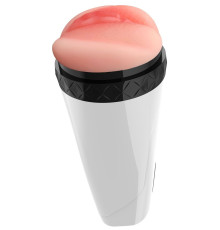 Мастурбатор-вагина с вибрацией в колбе Molly