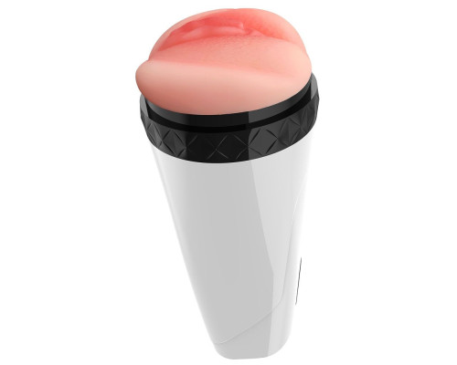 Мастурбатор-вагина с вибрацией в колбе Molly