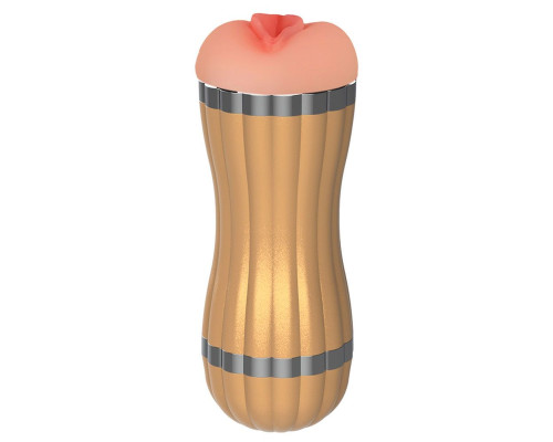 Мастурбатор-вагина с вибрацией в колбе Bevis