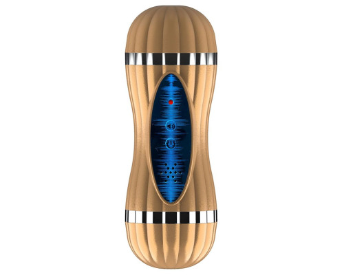 Мастурбатор-вагина с вибрацией в колбе Bevis