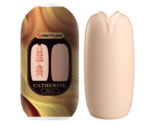 Телесный мастурбатор-вагина Olga