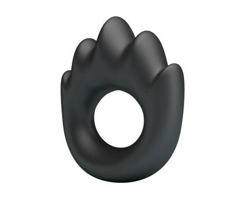 Черное эрекционное кольцо Habert