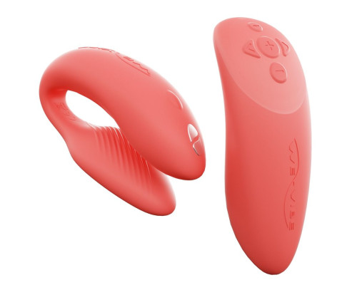 Коралловый вибратор We-Vibe Chorus для пар