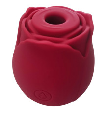 Изящный вакуумный стимулятор в форме розы