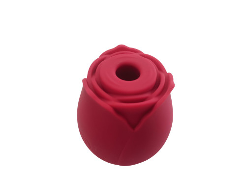 Изящный вакуумный стимулятор в форме розы