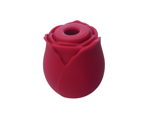 Изящный вакуумный стимулятор в форме розы