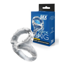 Прозрачное двойное эрекционное кольцо