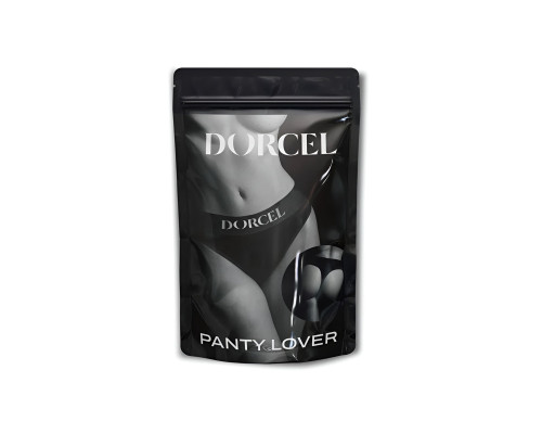 Черные трусики для ношения клиторального стимулятора Panty Lover - size L