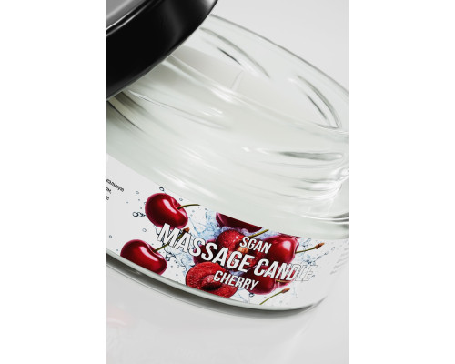 Массажная свеча «Спелая вишня» - 50 мл.