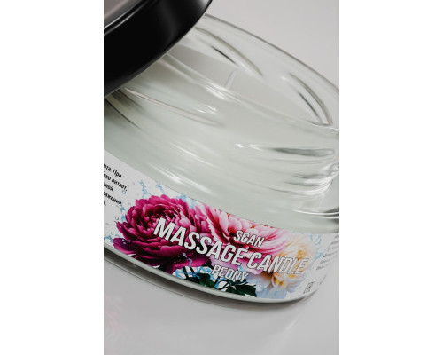 Массажная свеча «Цветущий пион» - 50 мл.