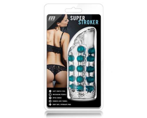 Прозрачный мастурбатор-вагина Super Stroker