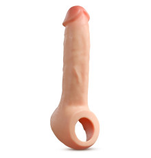 Телесная насадка-удлинитель Thrive 8.75 Inch Realistic Penis Extender Sleeve - 22,2 см.