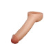 Телесная насадка-удлинитель Thrive 8.75 Inch Realistic Penis Extender Sleeve - 22,2 см.