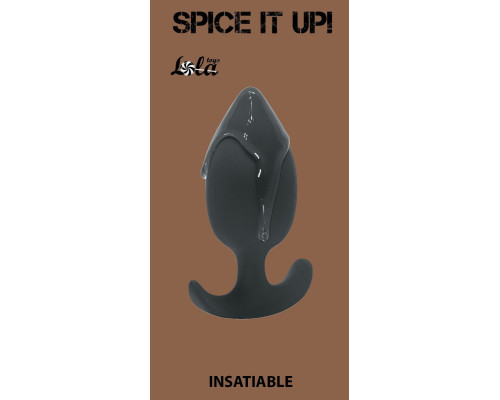 Серая анальная пробка Insatiable - 10,5 см.