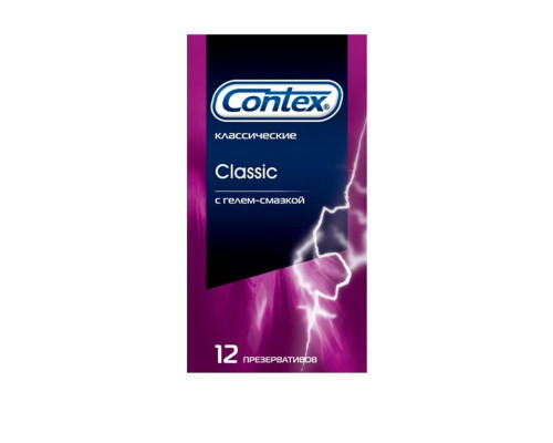 Презервативы CONTEX Classic - 12 шт.