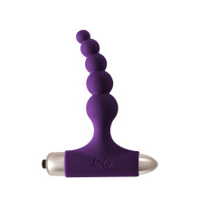Фиолетовая анальная вибропробка New Edition Splendor - 12,1 см.
