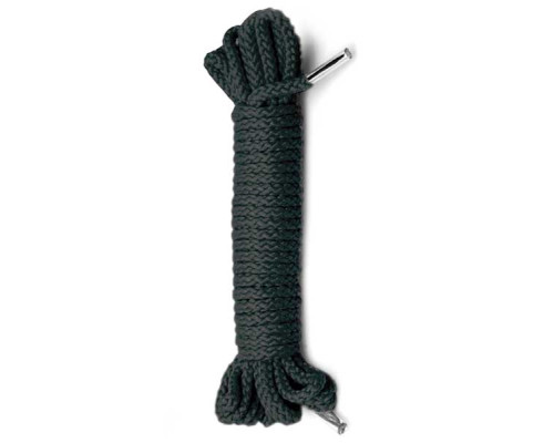 Черная веревка для связывания Bondage Rope - 10,6 м.