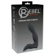 Черный перезаряжаемый вибростимулятор простаты Rechargeable Prostate Stimulator