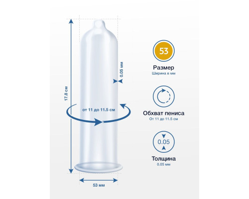 Презервативы MY.SIZE размер 53 - 36 шт.